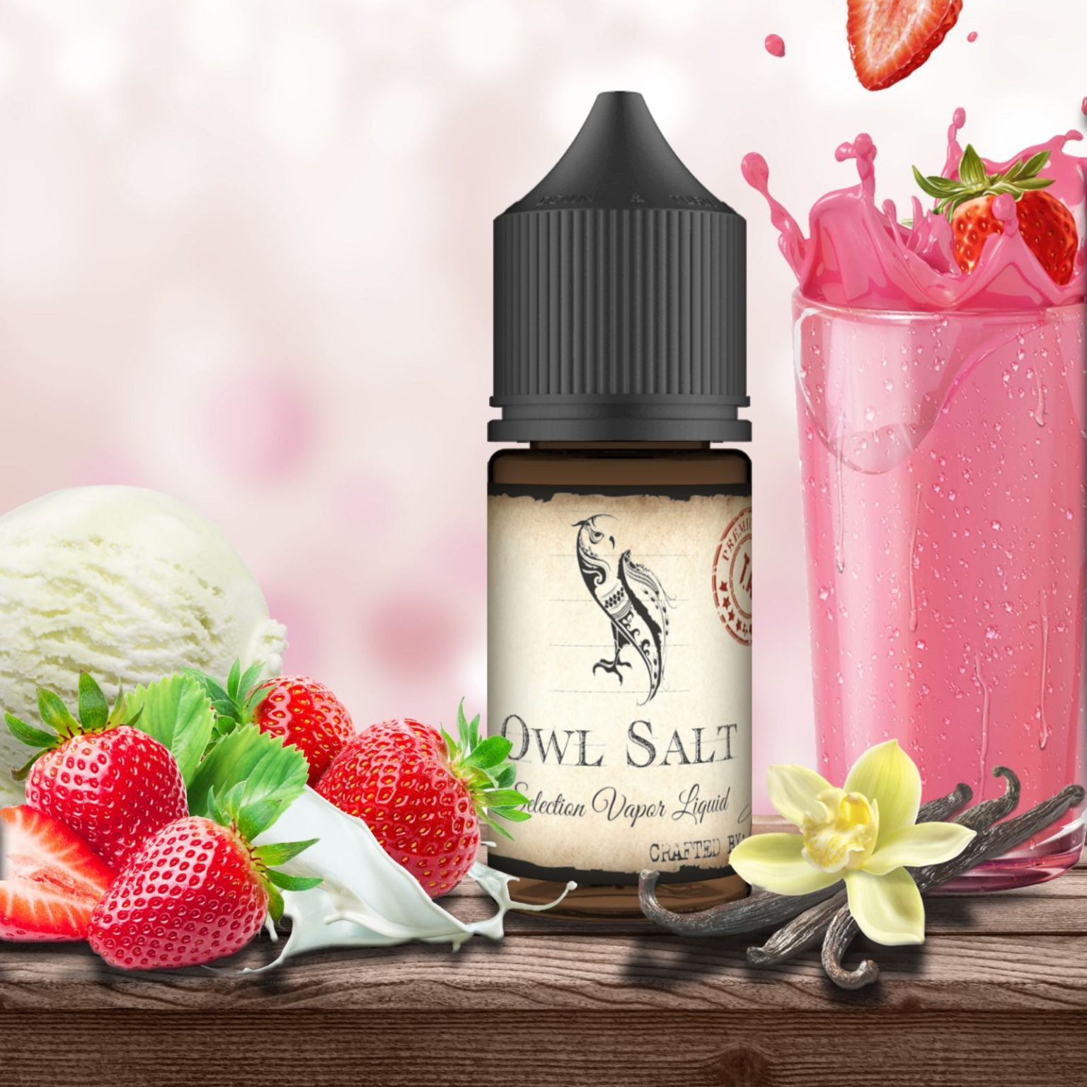 30ml VAPLAB Shake (Strawberry milk) main image 0